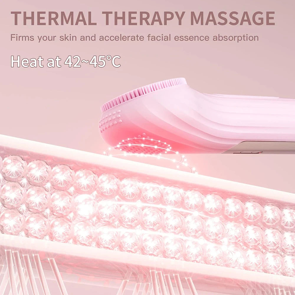 Rechargeable Sonic Facial Brush – Deep Cleansing for Radiant Skin