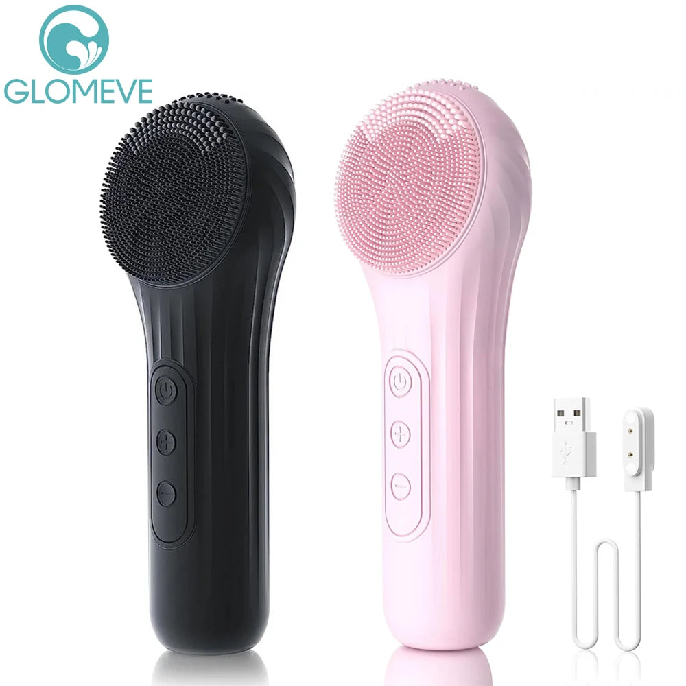 Rechargeable Sonic Facial Brush – Deep Cleansing for Radiant Skin